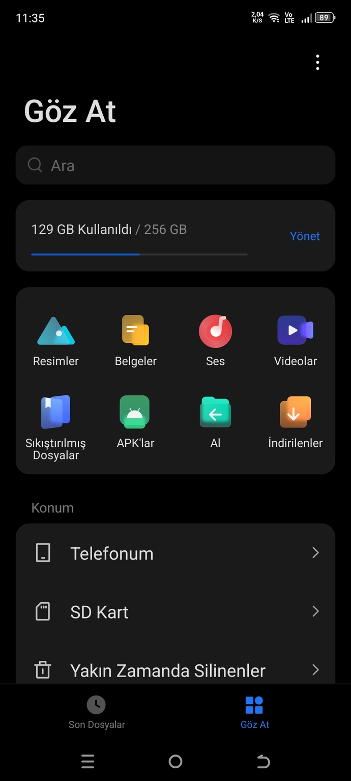 Telefonunuzun dahili Hafızası Kaç GB Yeterli Geliyor mu?