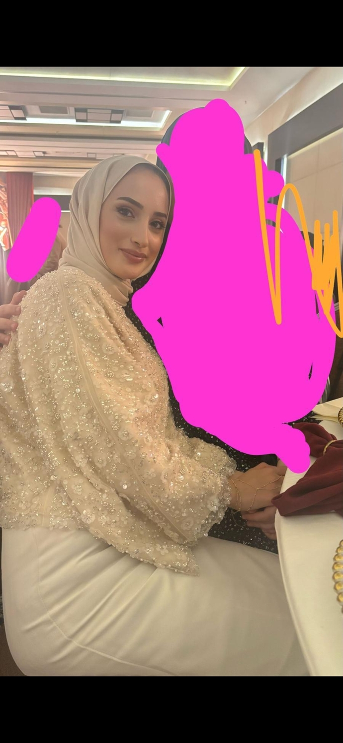 Turbanli elbisem dugun icin cok mu abarti kisa ve dar mi sizce kinayan tepki veren cok oldu?