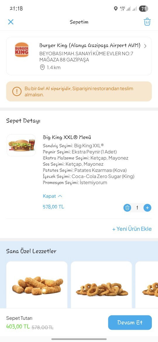 Bu paraya bu yenir mi?