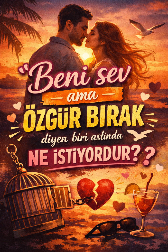 Beni sev ama özgür bırak diyen bir erkek ya da kadın aslında ne istiyor, ne demek istiyor?