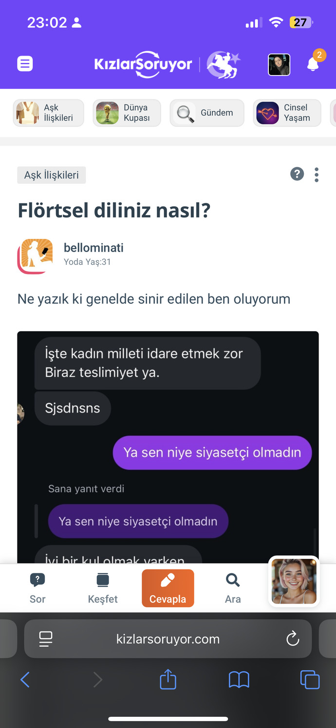 Galerindeki son fotoğrafta ne var, neden özellikle onu saklıyorsun?
