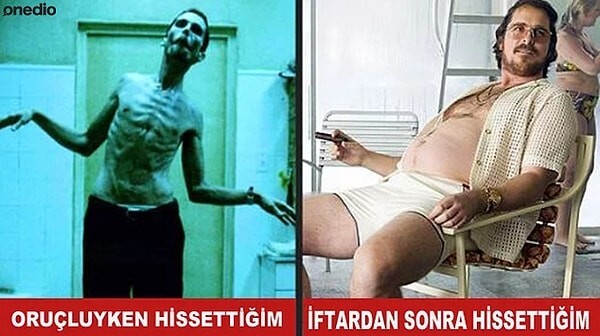 İftar öncesi sonrası hisleriniz ne durumda?
