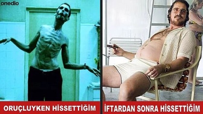 İftar öncesi sonrası hisleriniz ne durumda?