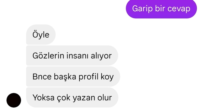 Instagram’dan yazan evli bir erkek ne istiyor, amacı ne olabilir?