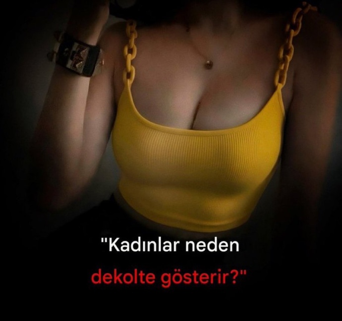 Kadınlar neden dekolte gösterir?