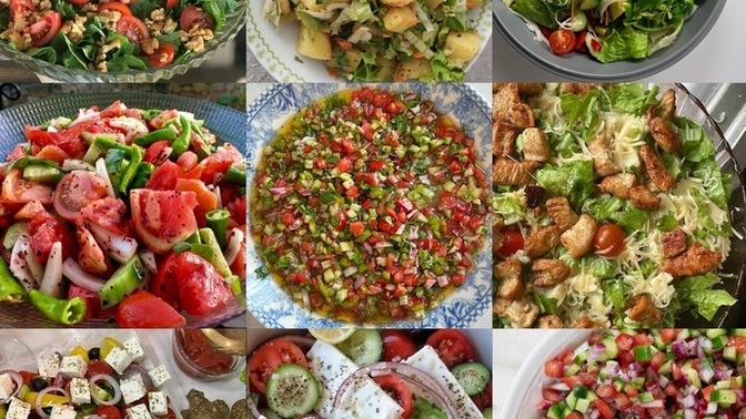 En lezzetli salata hangisi? 🥗?