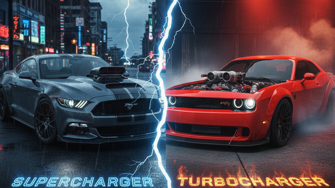 Sizce supercharger mi yoksa turbocharger mi?