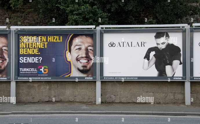 İstanbul sen büyüksün yoksa Billboardların mı?