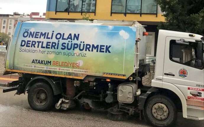 Sizin oraya çöp arabası saat kaç gibi geliyor?