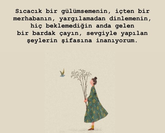Sevgiyle yapılan şeylerin sifasina inanır mısınız?