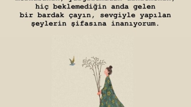 Sevgiyle yapılan şeylerin sifasina inanır mısınız?