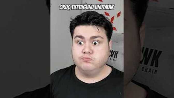 Oruçlu olduğunuzu unutup yiyip içtiğiniz oldu mu?
