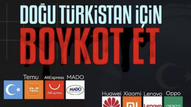 Doğu Türkistan’a yapılan insanlık dışı muamele için ürünleri boykot ediyor musunuz?