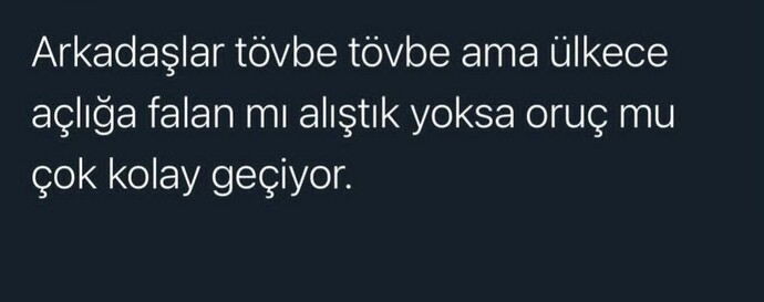 Oruç nasıl geçiyor bu sene?