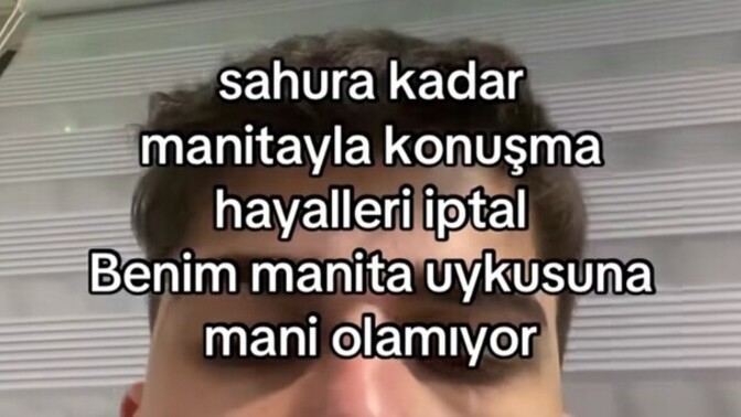 Sahura kadar konuştuğunuz birileri var mı?