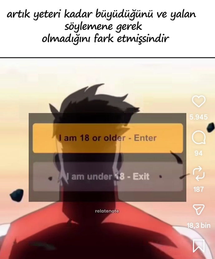 Hiç yaşınız hakkında yalan söylediniz mi?