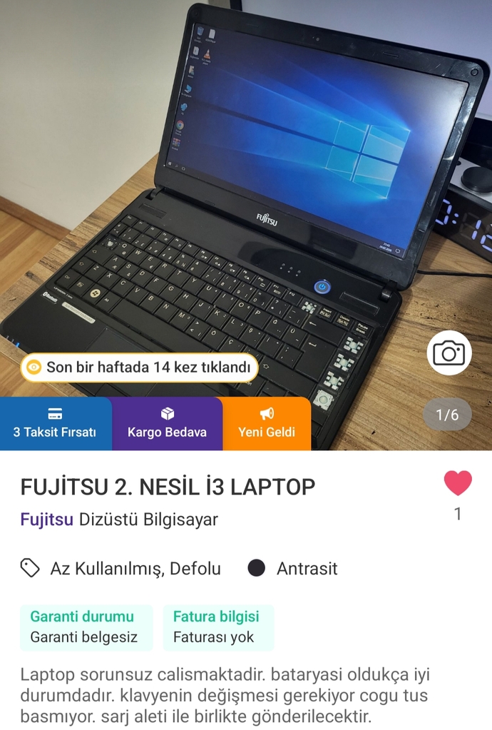Sizce bu bilgisayar Alınır mı?