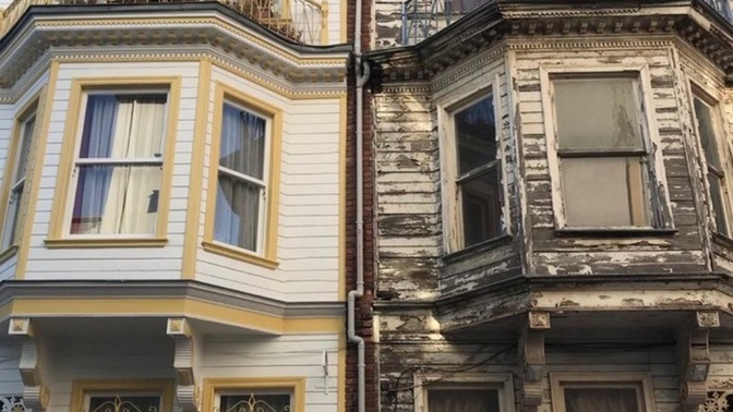 Bu yan yana duran ikiz evler hakkında ne düşünüyorsunuz?