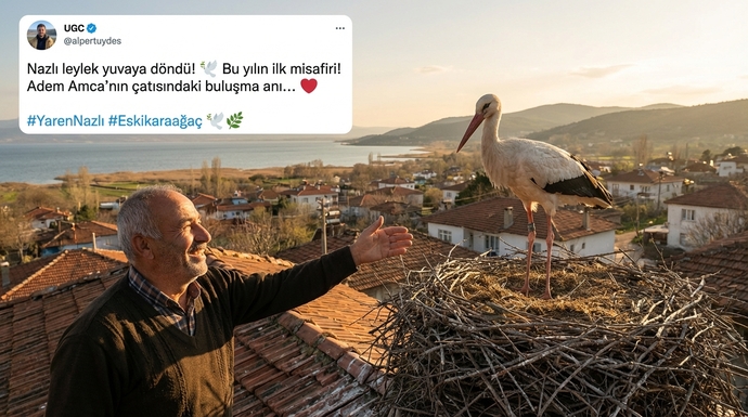 Nazlı leylek yuvaya döndü! 🕊️ Kimler Yarenin dönüşünü sabırsızlıkla bekliyor?