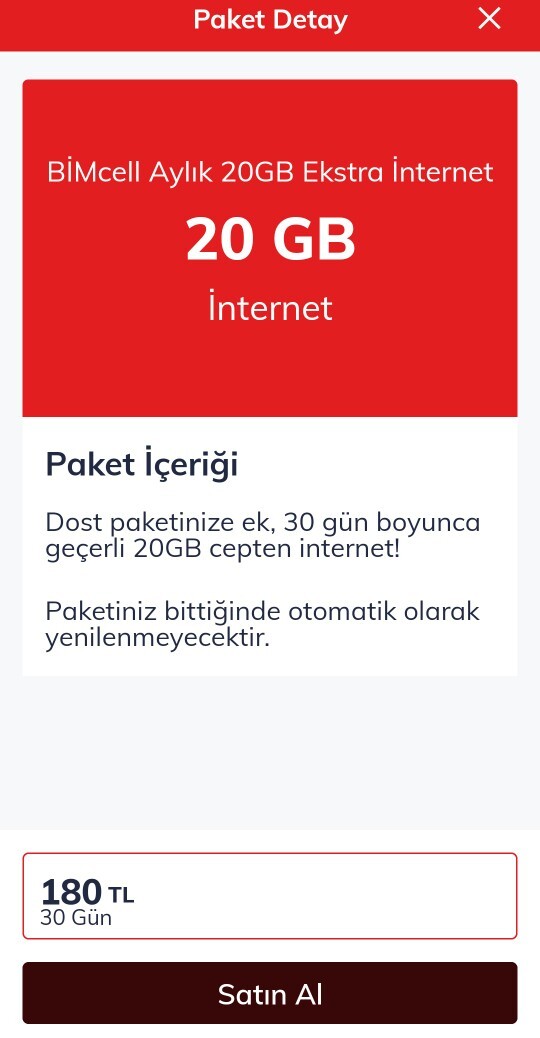 Kullandığınız GSM operatörü en fazla Kaç GB İnternet Sunuyor?