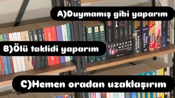 Arkadaşın senden ödünç kitap istediğinde naparsın?