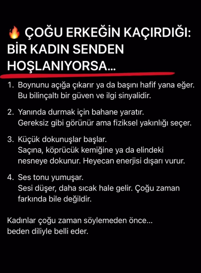 Çoğu erkeğin gözden kaçırdığı şeyleri biliyor musunuz?