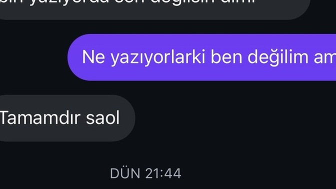 Eski sevgilim durup dururken mesaj attı, amacı ne sizce geri dönmek mi?