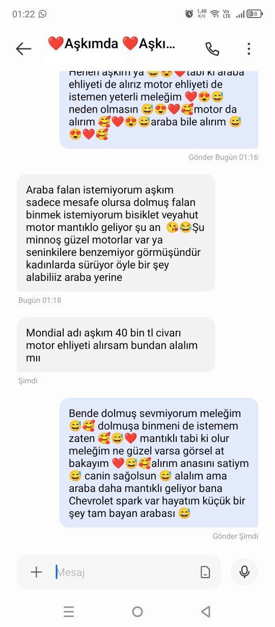 Sevgiliniz arabanızı kullanmak istese verir miydiniz?
