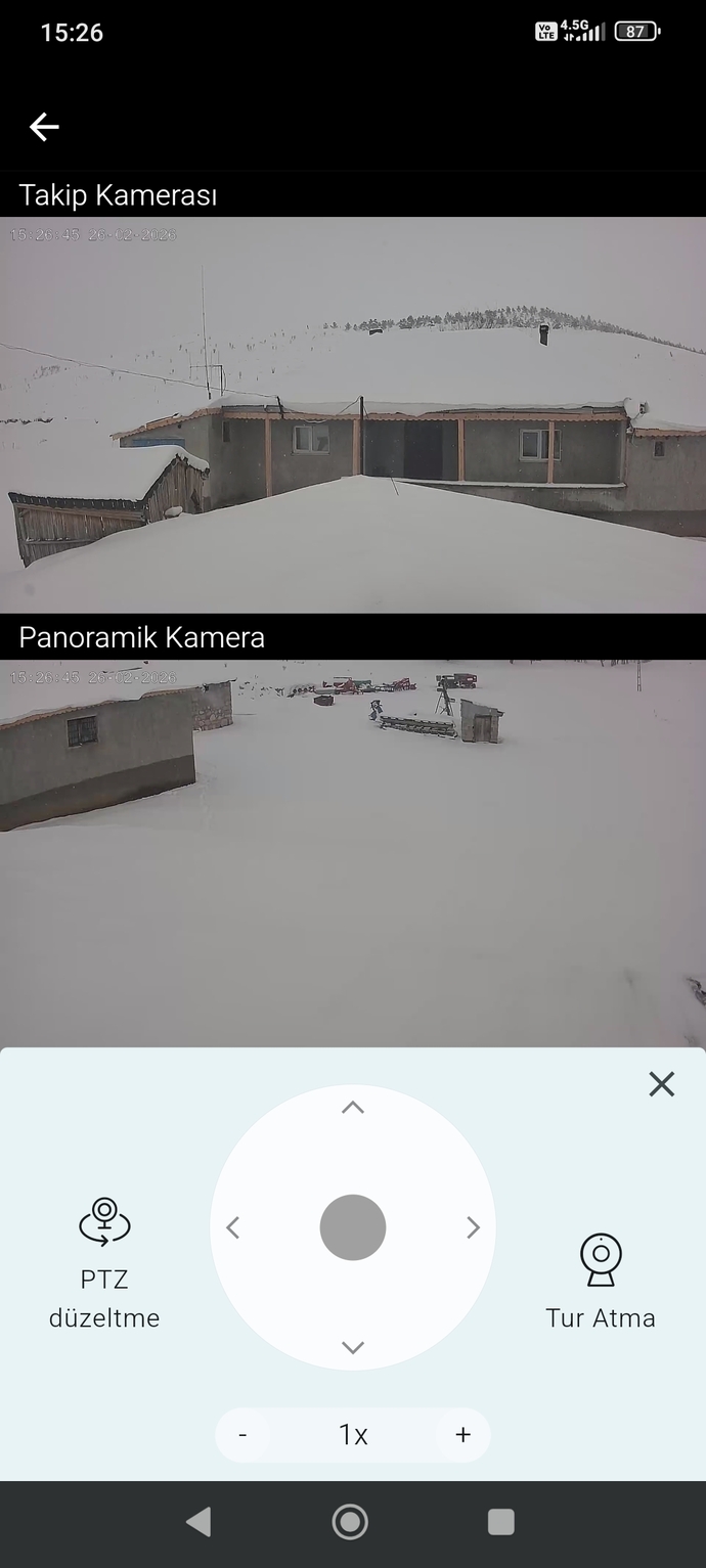 Kar yağıyormu yaşadığınız yerde?