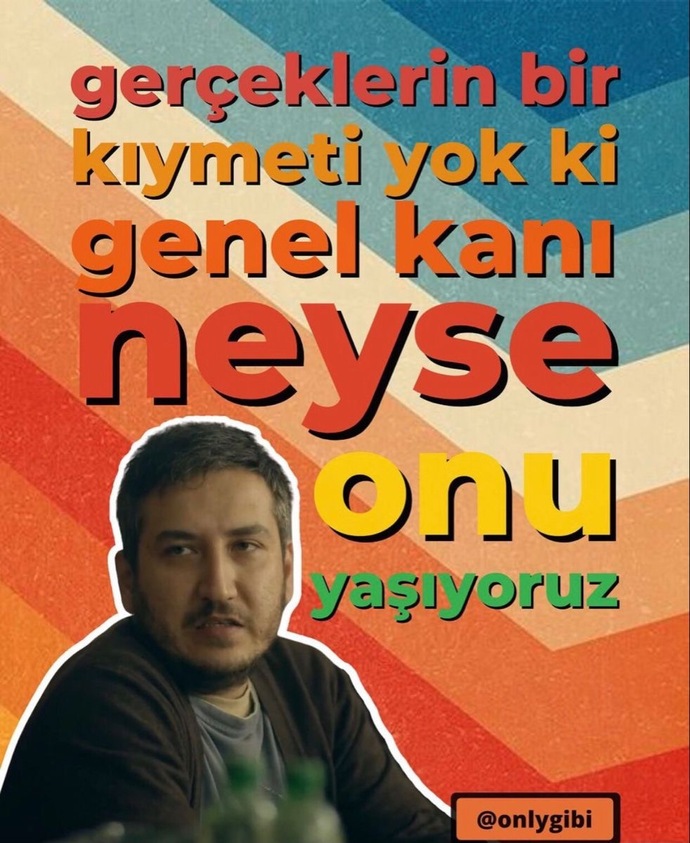 Bu adam bana seyir zevki veriyor