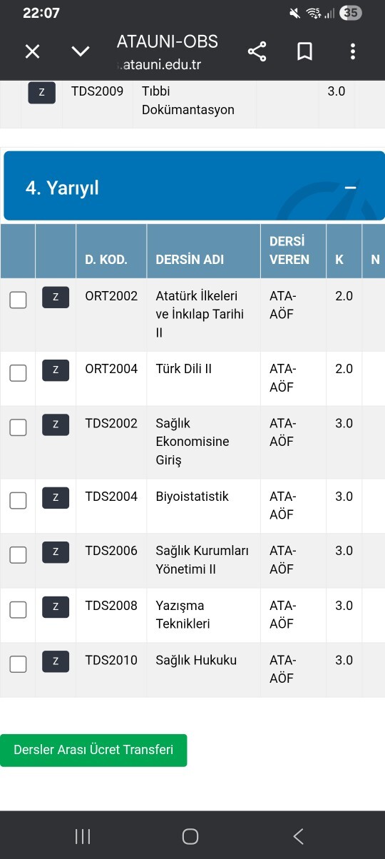 Ders seçmeme yardımcı olur mhshn?
