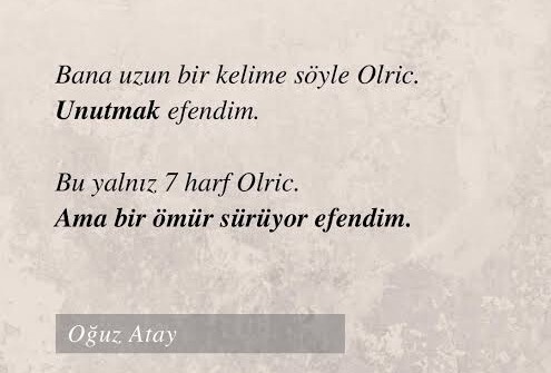 Unutmak ne kadar zaman alır ?
