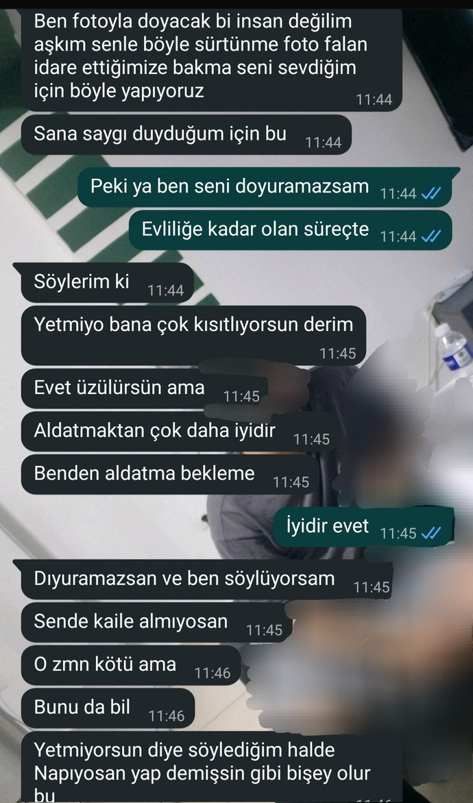 İlk buluşmada sınırlarıma saygı duydu ama şimdi böyle söylüyor.. Ne düşünmeliyim bu durumda?