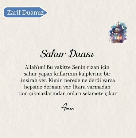 Sahurda Allah’a tek bir dua hakkın olsa kendin için mi yoksa sevdiğin biri için mi isterdin, neden?