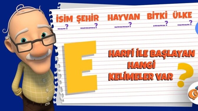 Hayvan, bitki, şehir oynasak "E" harfi ile hangi hayvanı yazardın?