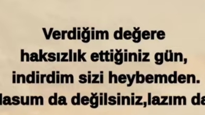 Verdiğin değere haksızlık eden biri hayatında kalmaya devam edebilir mi?