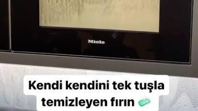 Kendi kendini temizleyen fırın gördünüz mü?