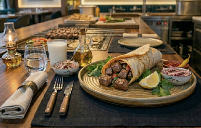 Kuşbaşı kebap dürüm sever misiniz?