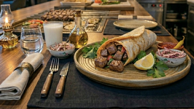 Kuşbaşı kebap dürüm sever misiniz?