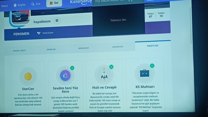 Starcan oldum tebrik eder misiniz?