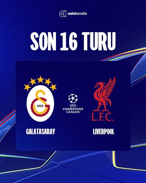Galatasaray son 16 turunda İngiliz devi Liverpool ile eşleşti, ne düşünüyorsunuz?