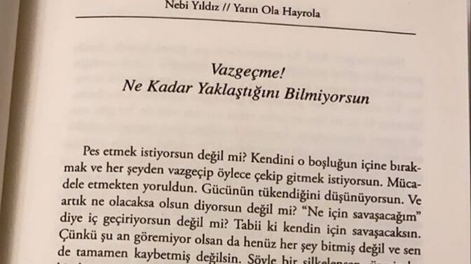 Kolay vazgeçer misiniz?