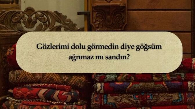 Sevdiğiniz şiiri ve şairleriyle yoruma bırakır mısınız?