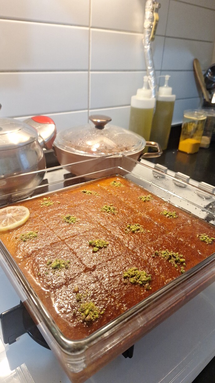 Görseldeki tatlımız.. Revani..