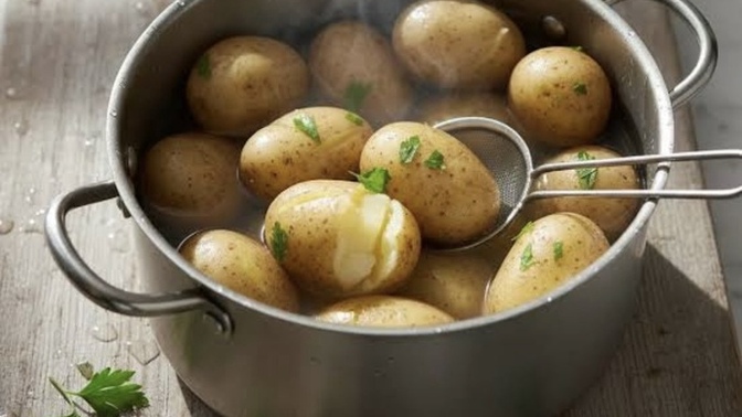 Patates haşlama sever misin?