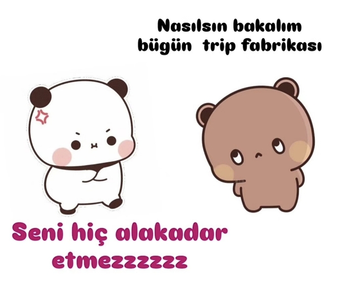 Bu seni hiç alakadar etmezzz!..🙄