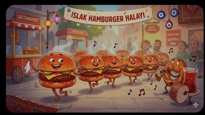 Islak hambuger sever misiniz?