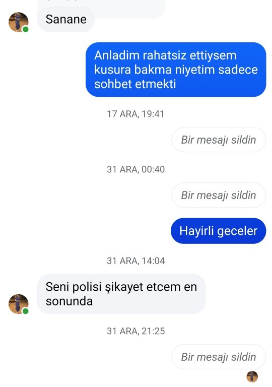 Merhaba arkadaşlar yeni taniştigim kizlar hakkinda neden olumsuz cevap aliyorum sizce?