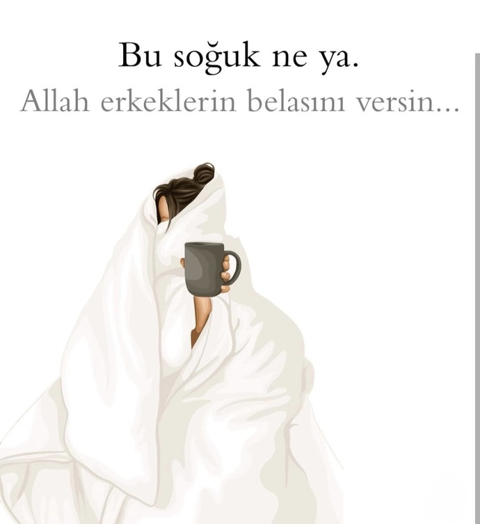 Aranızın mevsim normellerinin de üzerinde soğuk olduğu biri var mı❄️?