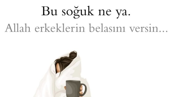 Aranızın "mevsim normellerinin de üzerinde soğuk" olduğu biri var mı❄️?